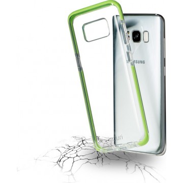 Azuri Samsung Galaxy S8 hoesje - Bumper cover - Groen
