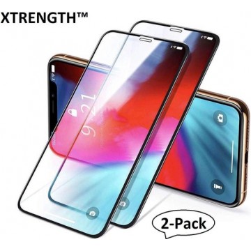 Apple iPhone 11 Pro Max Screenprotector Glas - Full Tempered Glass Screen Protector - 2x