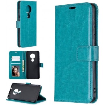 Nokia 5.3 hoesje book case turquoise