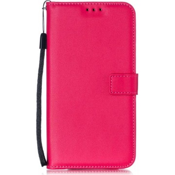 Shop4 - iPhone Xs Max Hoesje - Wallet Case Folio Roze