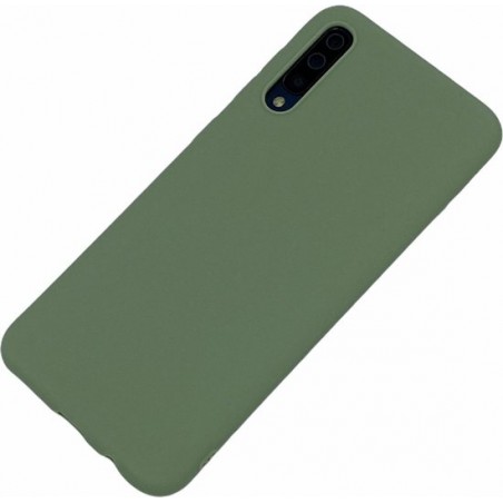 Samsung Galaxy S9 Plus - Silicone hoesje Tim groen