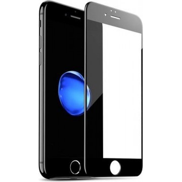 Full Cover Tempered Glass iPhone 8 / 7 - Zwart