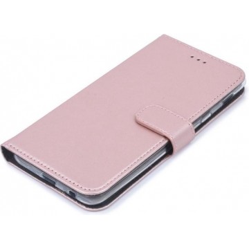 Sony Sony Xperia XA2 Pasjeshouder Roze Booktype hoesje - Magneetsluiting