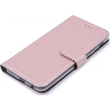 Sony Sony Xperia XA2 Pasjeshouder Roze Booktype hoesje - Magneetsluiting