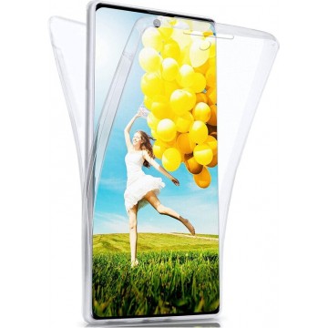 2 in 1 Siliconen TPU hoesje Case 360 Graden voor Samsung Galaxy Note 10 Lite