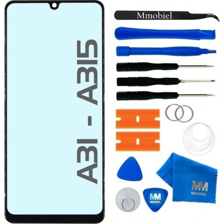 MMOBIEL Front Glas Display Reparatie Set voor Samsung Galaxy A31 - A315F  - Zwart- 6.4inch