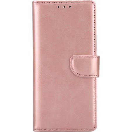 Nokia 6.1 Plus Portemonnee hoesje rose goud