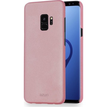 Azuri Metallic Cover - Goud Roze - Samsung Galaxy S9