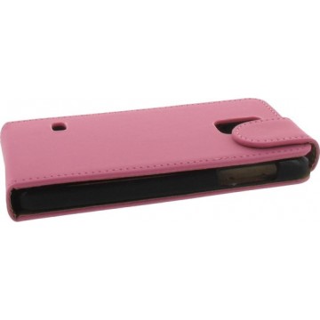 Samsung Galaxy S5 Mini Flipcase Hoesje Roze