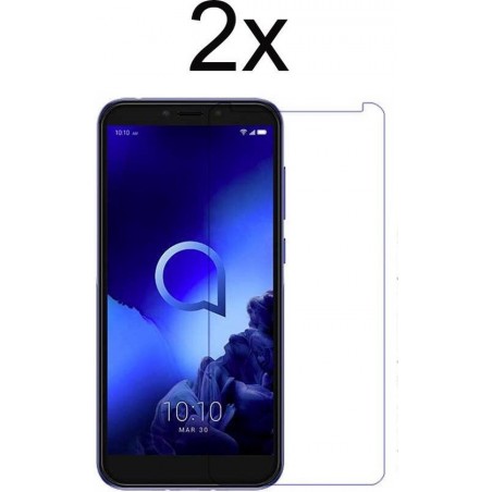 Alcatel 1s 2019 screenprotector - alcatel 1s 2019 screen protector glas - 2 stuks