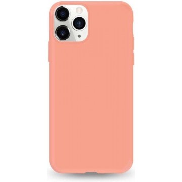 Samsung Galaxy A71 siliconen hoesje - Lotus Roze - shock proof hoes case cover - Telefoonhoesje met leuke kleur - LunaLux