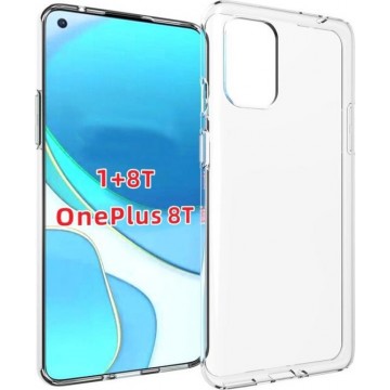 OnePlus 8T TPU Back Case Siliconen Transparant