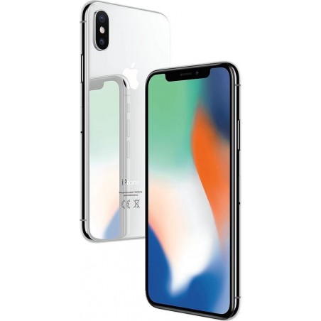 iPhone X 256GB Silver | Licht gebruikt | B grade | Incl. 2 jaar garantie