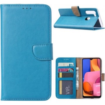 Samsung Galaxy A21 - Bookcase Turquoise - portemonee hoesje