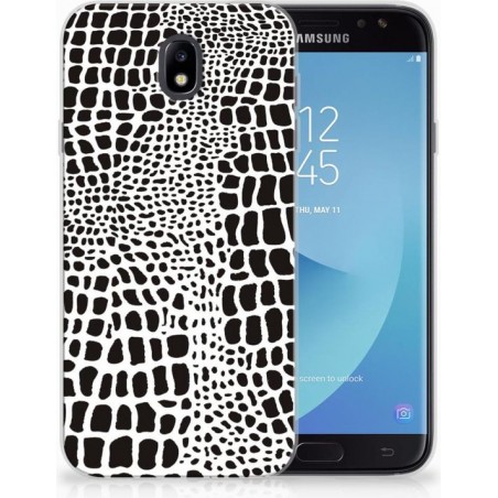 Samsung Galaxy J7 2017 | J7 Pro TPU siliconen Hoesje Slangenprint