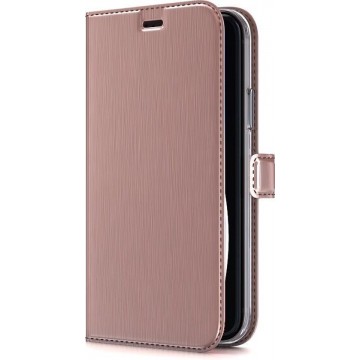 BeHello iPhone XS Max Hoesje - Gel Wallet Case Met Ruimte Voor 3 Pasjes Roze