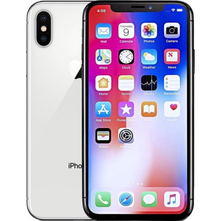 Friendly Mobiles Refurbished Apple iPhone X - 64GB | Silver | Outlet Deal