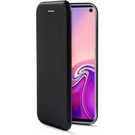 Samsung S10e hoesje - Premium Bookcase Samsung Galaxy S10e hoesje met ruimte voor pasjes - Zwart