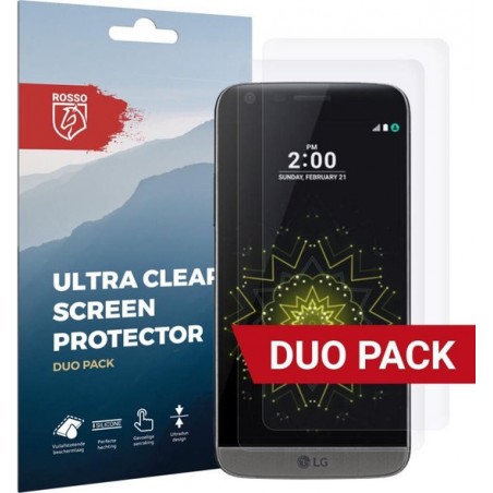 Rosso LG G5 Ultra Clear Screen Protector Duo Pack