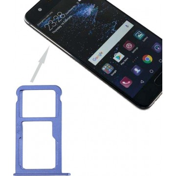 Let op type!! Huawei P10 SIM Card Tray & SIM / Micro SD Card Tray(Blue)