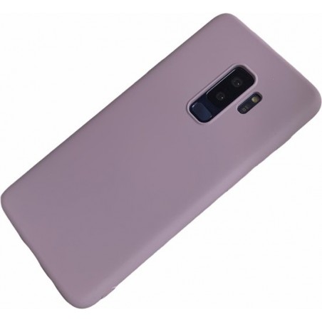 Samsung Galaxy S9 Plus - Silicone hoesje Justin paars