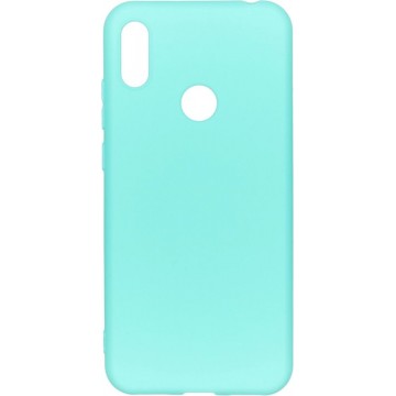 iMoshion Color Backcover Huawei Y6 (2019) hoesje - Mintgroen