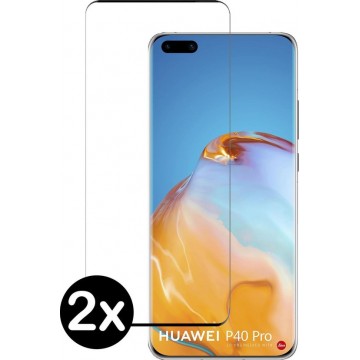 Huawei P40 Pro Screenprotector Glas Tempered Glass - 2 PACK