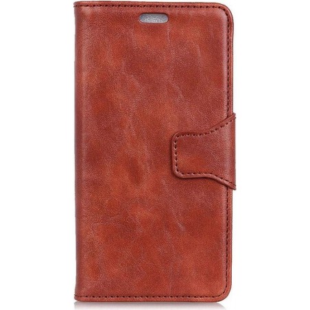 Shop4 - Nokia 3.1 (2018) Hoesje - Wallet Case Cabello Bruin