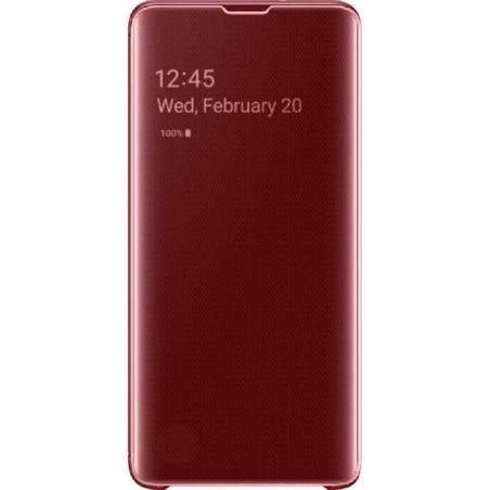 Basic Hoesjes - Flip case Cover- Voor Samsung Galaxy S10 - Rose Goud