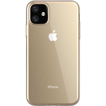 Shop4 - iPhone 11 Pro Hoesje - Zachte Back Case Transparant