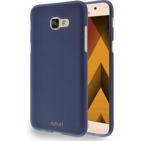 Azuri Samsung Galaxy A5 (2017) hoesje - Zand textuur backcover - Blauw