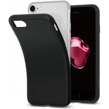 Pearlycase® Zwart tpu case backcover hoesje voor iPhone 8