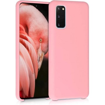 Samsung Galaxy S10 Lite 2020 TPU siliconen hoesje zachte flexibele rubberen - licht roze