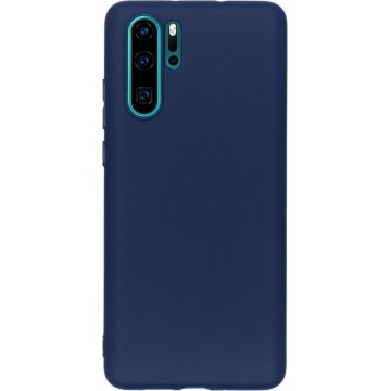 iMoshion Color Backcover Huawei P30 Pro hoesje - Donkerblauw
