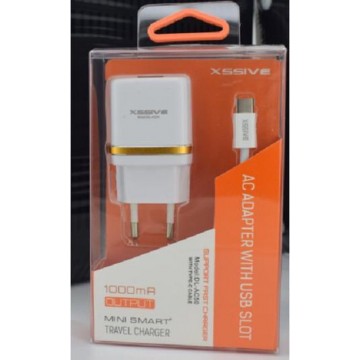 USB Home Charger + USB Cable Type-C