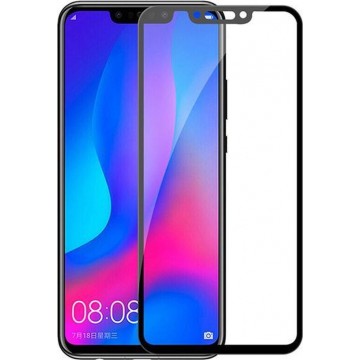 Huawei p smart plus 2018 screenprotector glas full cover - 1x tempered glass screen protector