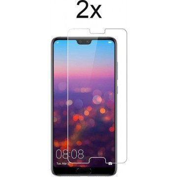 Huawei P20 Screenprotector Glas - 2x Tempered Glass Screen Protector