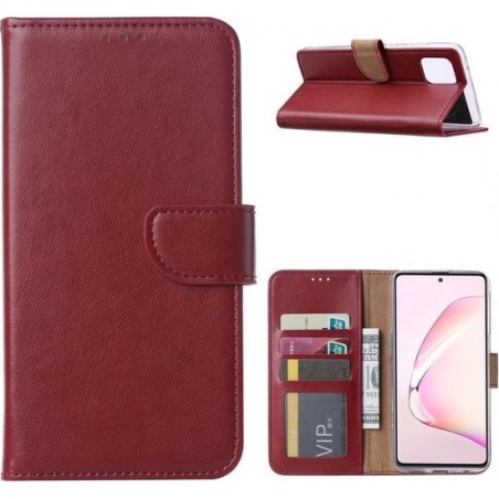 Samsung Galaxy A31 - Bookcase Bordeaux - portemonee hoesje