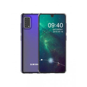 Samsung a41 hoesje case siliconen transparant - Samsung galaxy a41 hoesje hoesjes cover hoes - hoesje samsung a41