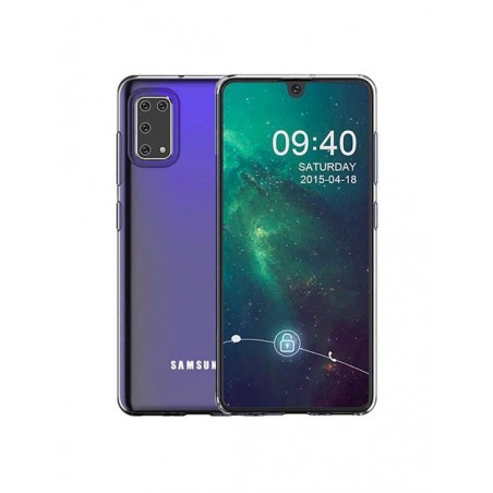 Samsung a41 hoesje case siliconen transparant - Samsung galaxy a41 hoesje hoesjes cover hoes - hoesje samsung a41