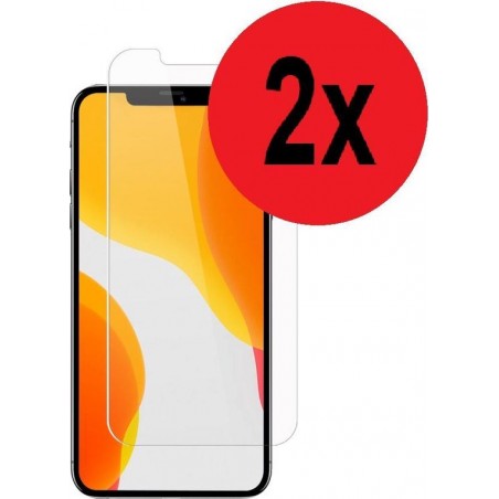 iPhone 12 Pro Screenprotector - iPhone 12 Pro Screen Protector 2x Bescherm Glas