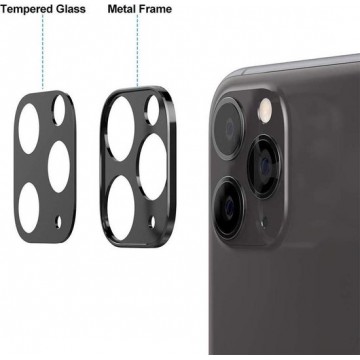 Apple iPhone 11 - Camera Lens Metal Ring Protector - Goud