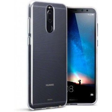 huawei mate 10 lite hoesje - Huawei Mate 10 lite hoesje siliconen case hoes cover transparant