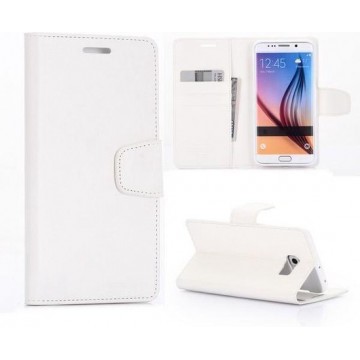 Mercury Sonata - Samsung Galaxy S6 Edge Plus Hoesje - Bookcase - Wit