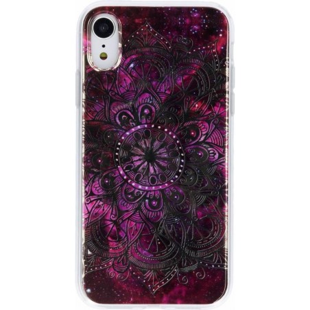 Mandala metallic design siliconen hoesje voor de iPhone Xr