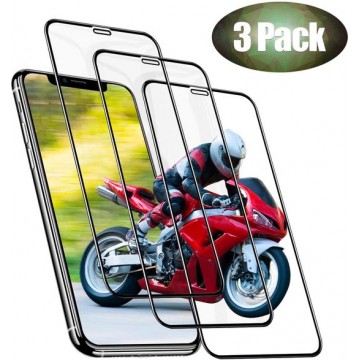 Apple iPhone 11 Screenprotector Glas - Full Tempered Glass Screen Protector - 3x