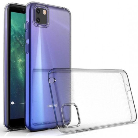 Huawei Y5p Back Cover Dun TPU Transparant