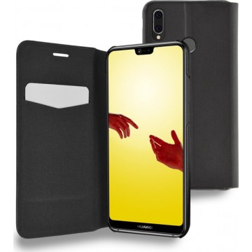 Azuri Huawei P20 Lite hoesje - Ultra dunne book case - Zwart
