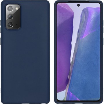 iMoshion Color Backcover Samsung Galaxy Note 20 hoesje - Donkerblauw