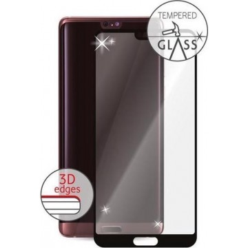 Huawei P20 Pro Screenprotector - 3D Gehard glas screen protector met zwart frame voor Huawei P20 Pro